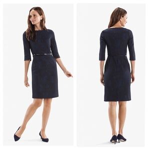 MM LAFLEUR The Etsuko Dress—Brush Jacquard